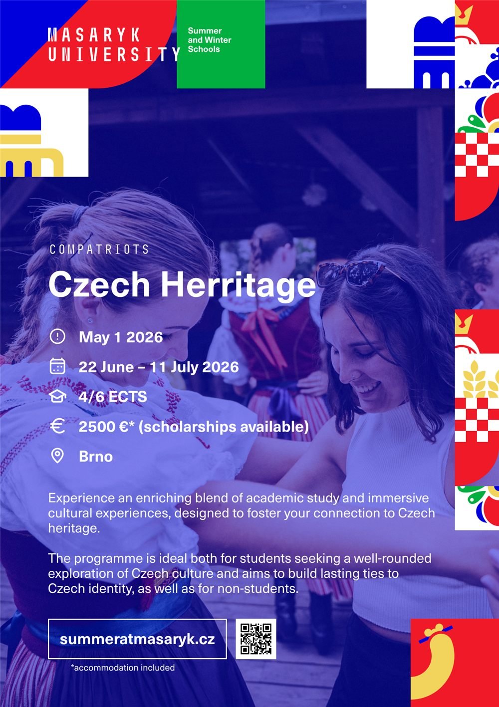 Summer School de herencia checa en Masaryk University, Brno