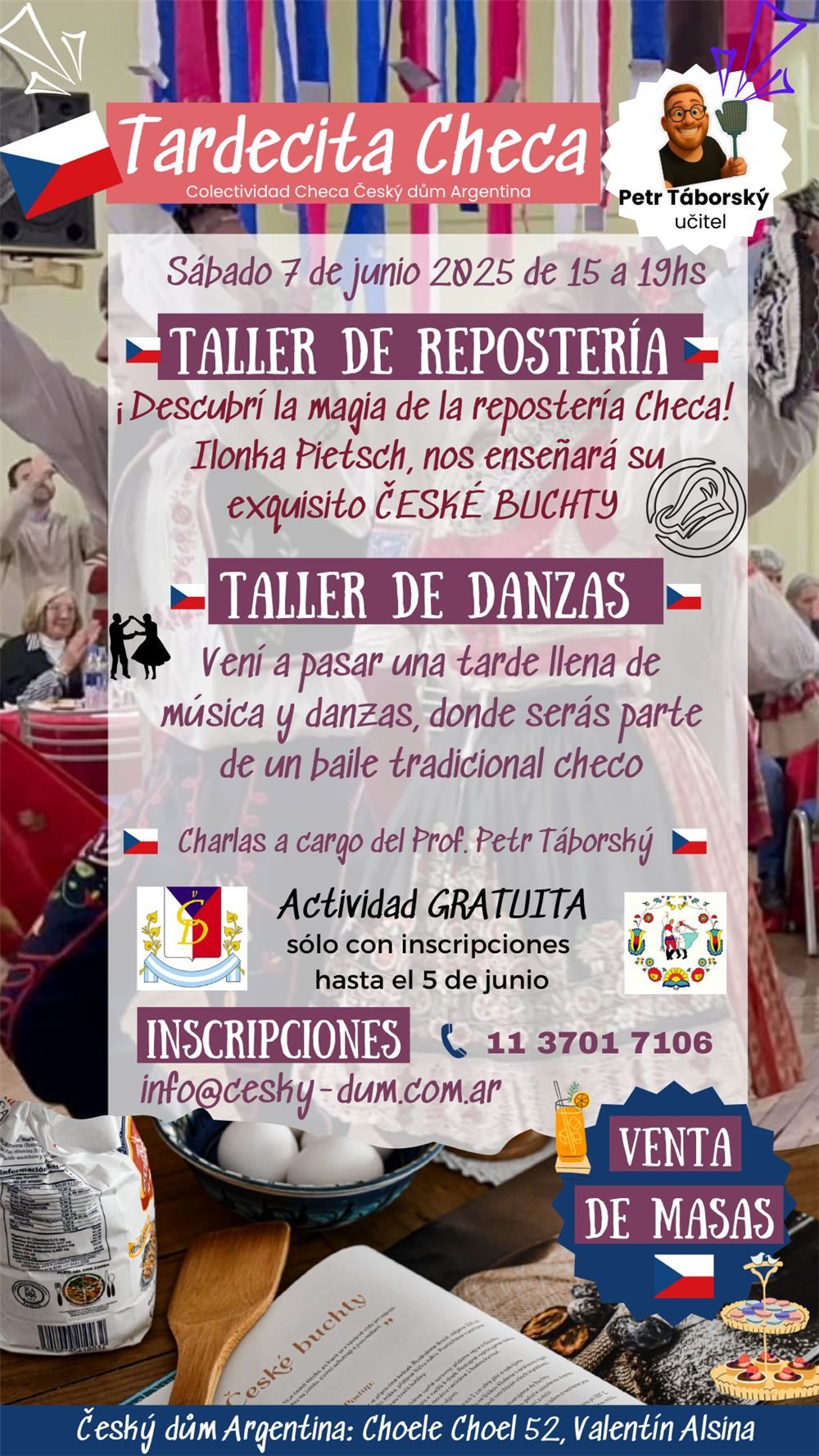 Tardecitas Checas · Taller de repostería